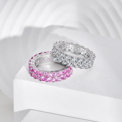 [ELAN LUXE]Sparkling Full Heart Ring