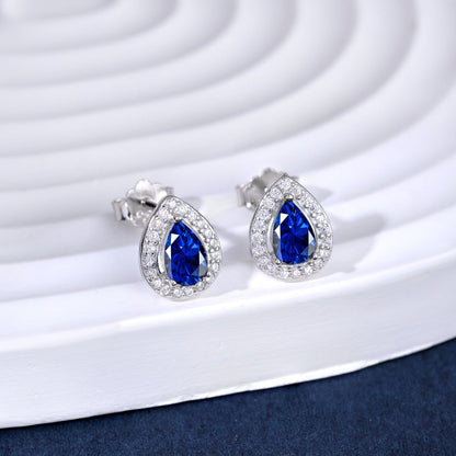 [ELAN LUXE]Luxurious Water Drop Shape Earrings