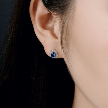 [ELAN LUXE]Luxurious Water Drop Shape Earrings