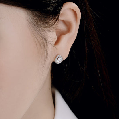 [ELAN LUXE]Luxurious Water Drop Shape Earrings
