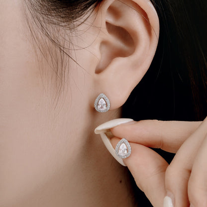 [ELAN LUXE]Luxurious Water Drop Shape Earrings