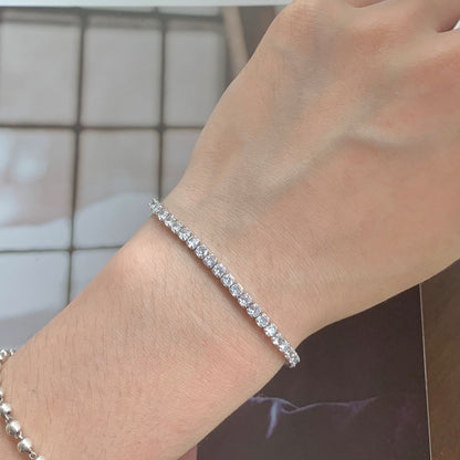 [ELAN LUXE]Sparkling Round Cut Daily Bracelet