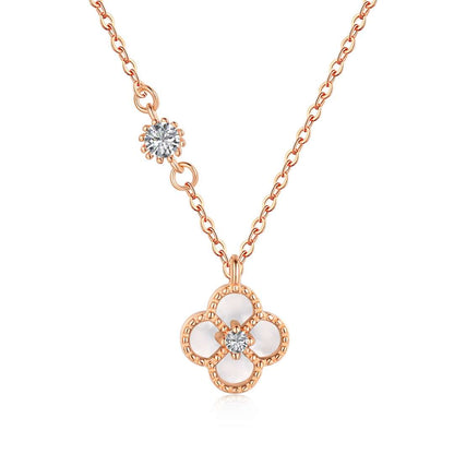 [ELAN LUXE]Delicate Flower Shape Necklace