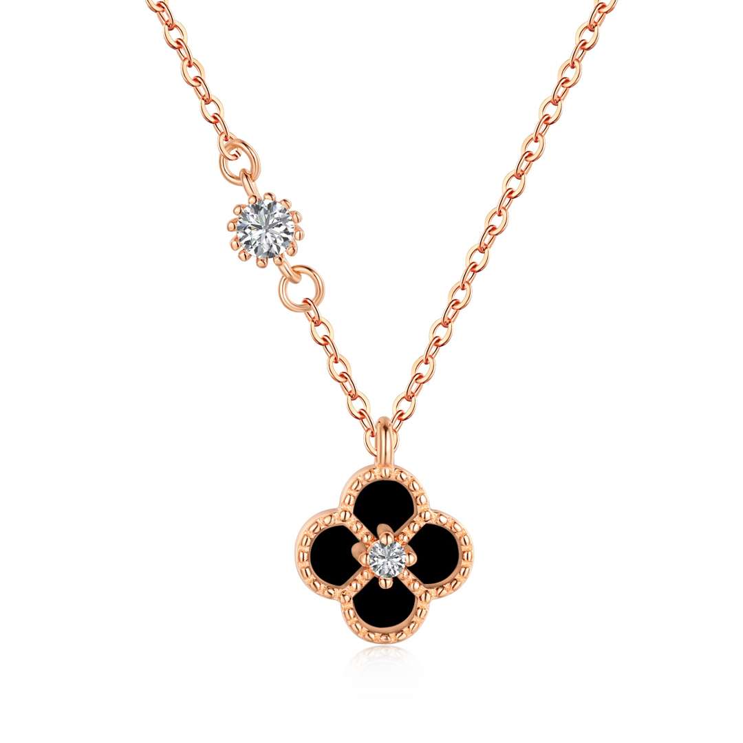[ELAN LUXE]Delicate Flower Shape Necklace