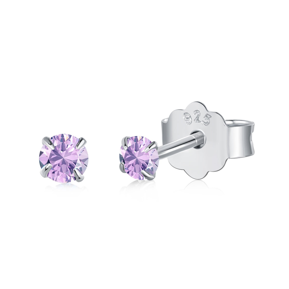 [ELAN LUXE]Delicate Solitaire Earrings