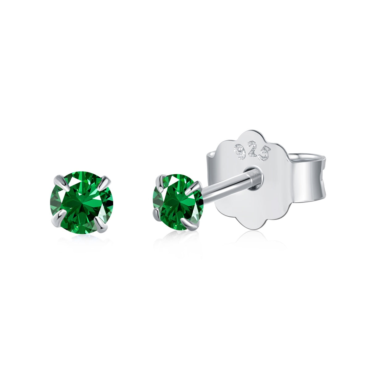 [ELAN LUXE]Delicate Solitaire Earrings