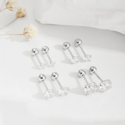 [ELAN LUXE]Unique U-Shaped Ear Bone Earrings