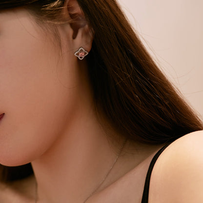 [ELAN LUXE]Elegant Star Shape Princess Cut Daily Earrings
