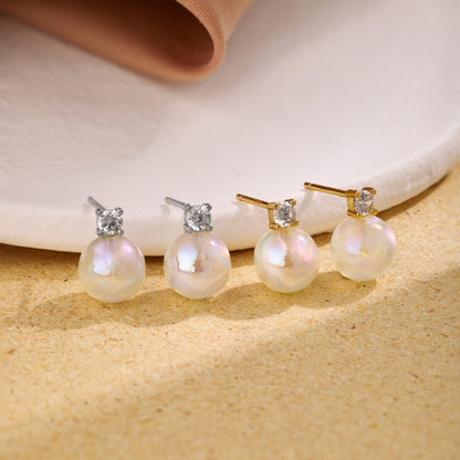[ELAN LUXE]Symphony Mermaid Pearl Earrings