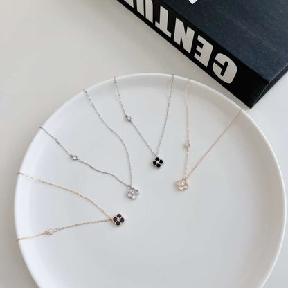 [ELAN LUXE]Delicate Flower Shape Necklace