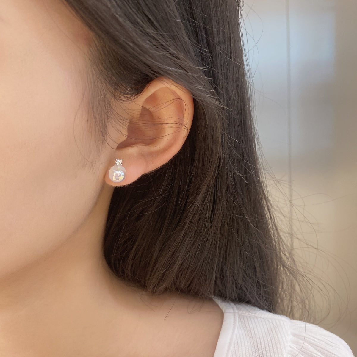 [ELAN LUXE]Symphony Mermaid Pearl Earrings