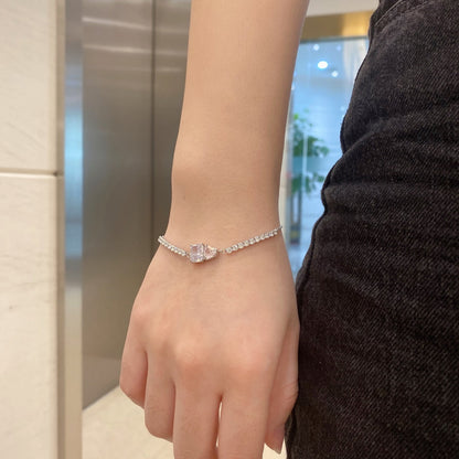 [ELAN LUXE]Dazzling Unique Multi Shape Lover Bracelet