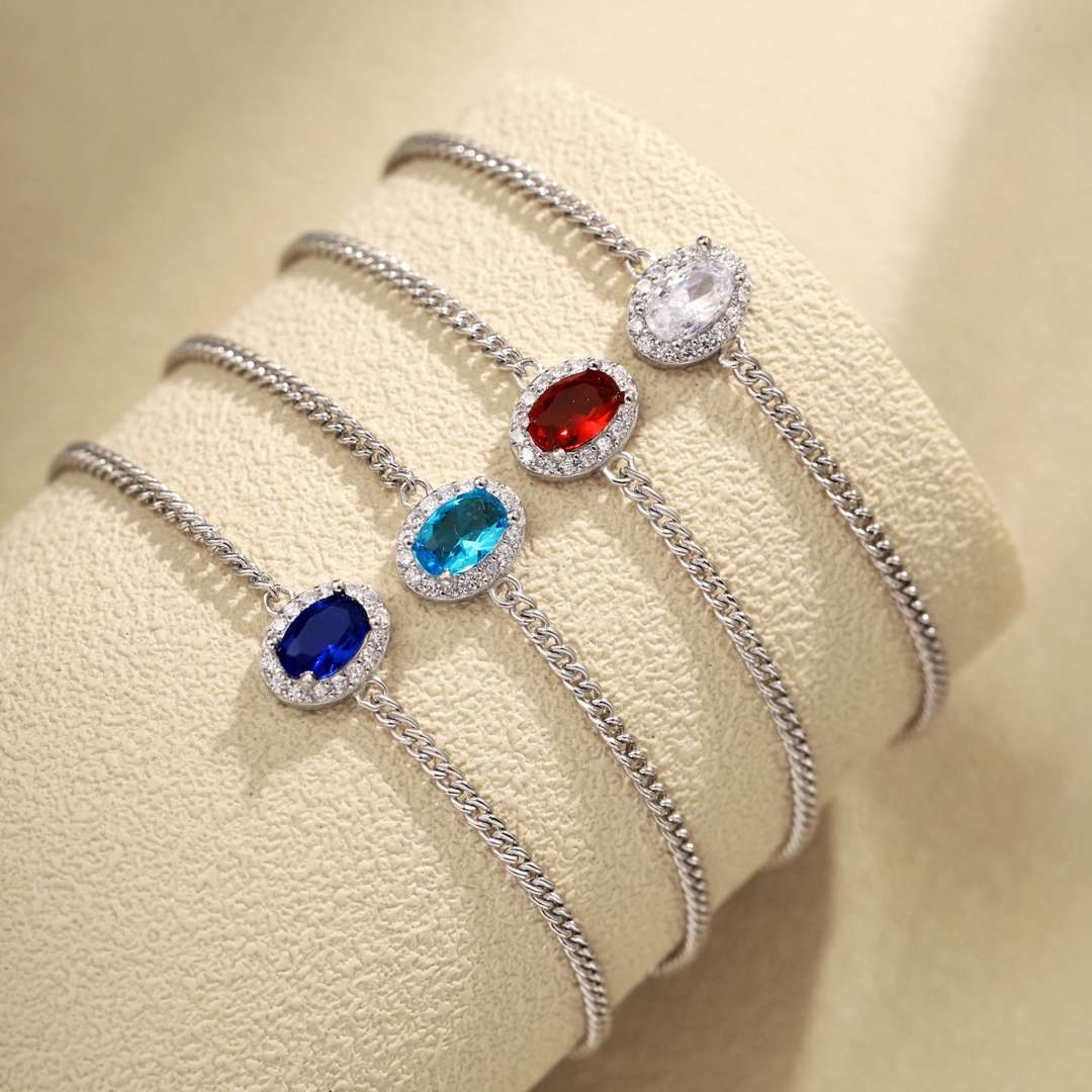[ELAN LUXE]Exquisite Oval Shape Bracelet