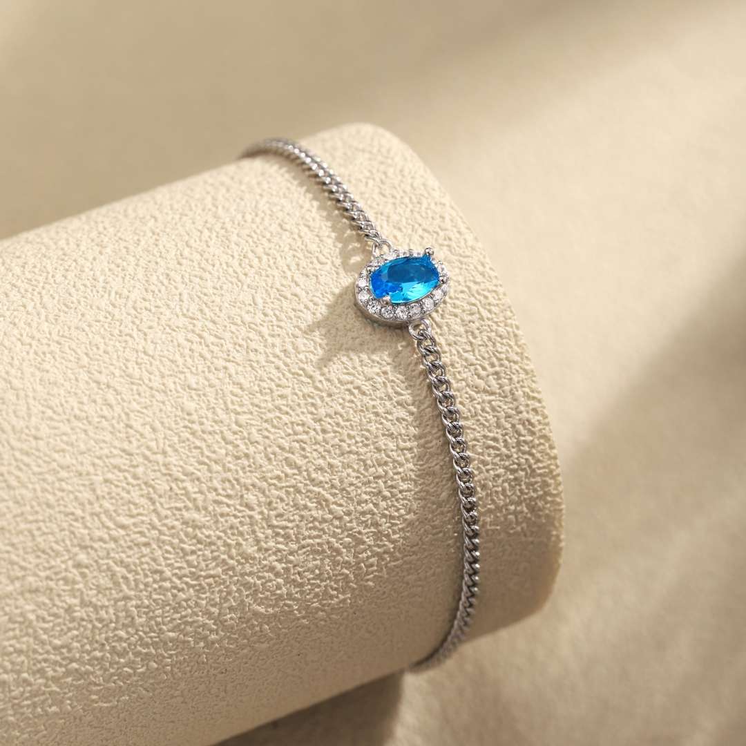 [ELAN LUXE]Exquisite Oval Shape Bracelet