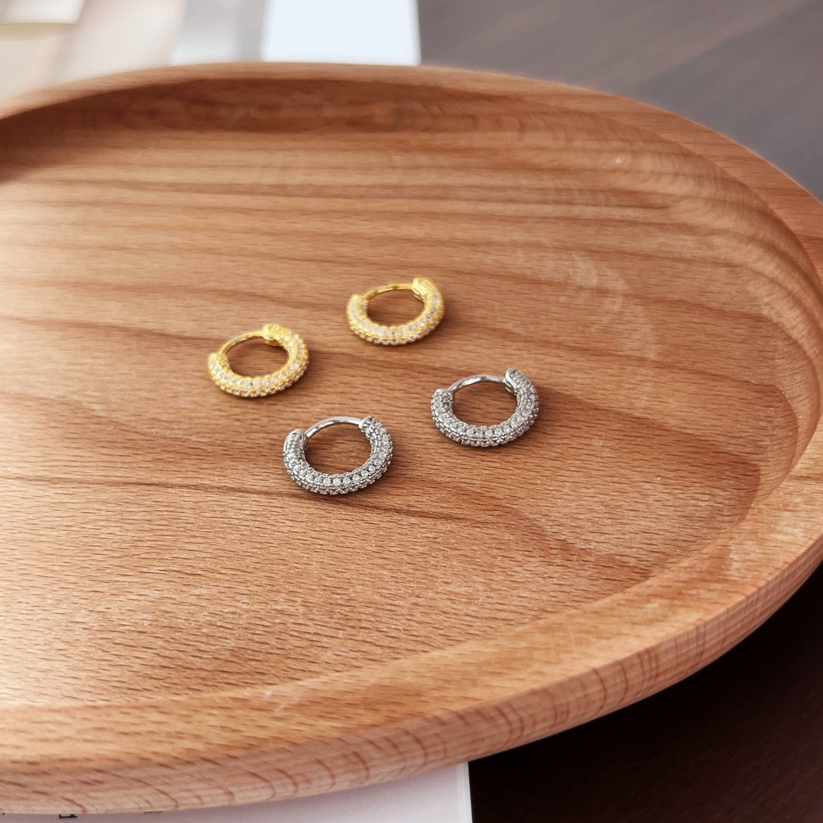 [ELAN LUXE]Delicate Versatile Daily Earrings