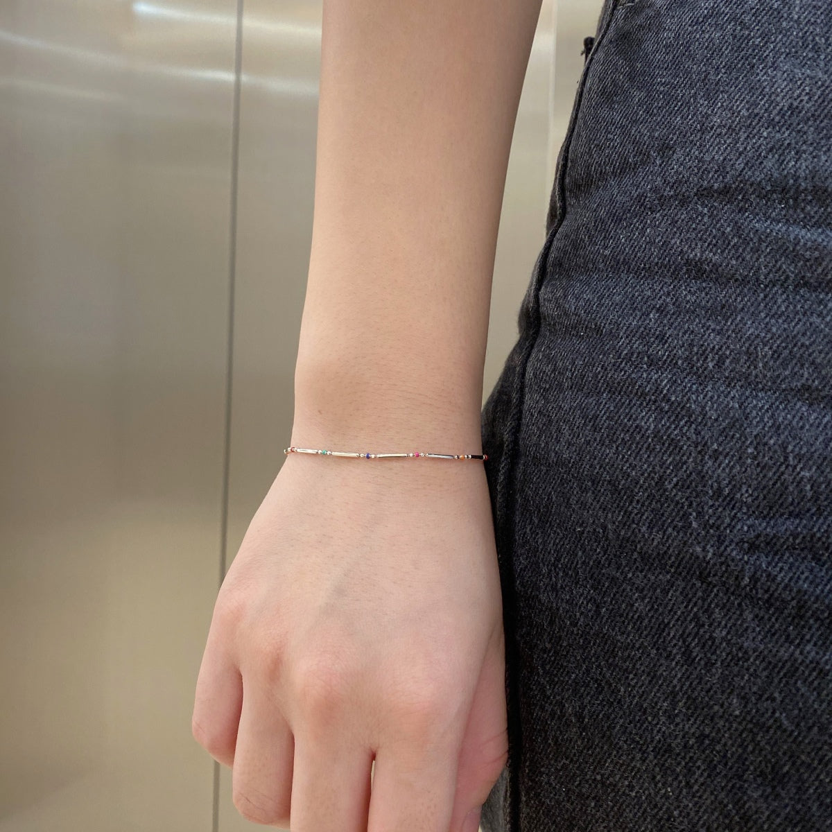 [ELAN LUXE]Unique Colorful Daily Bracelet