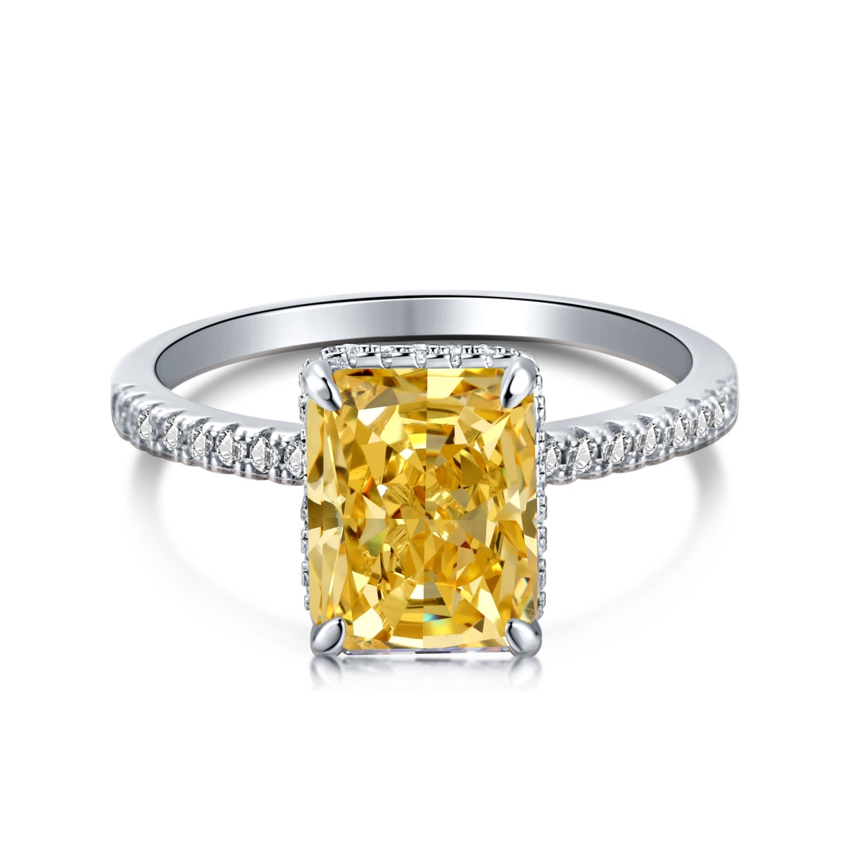 [ELAN LUXE]4.0 Carat Luxurious Engagement Ring