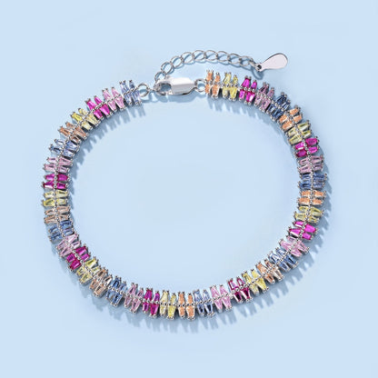 [ELAN LUXE]Sparkling Exquisite Multi Cut Party Bracelet