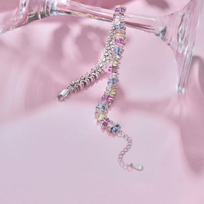 [ELAN LUXE]Sparkling Exquisite Multi Cut Party Bracelet
