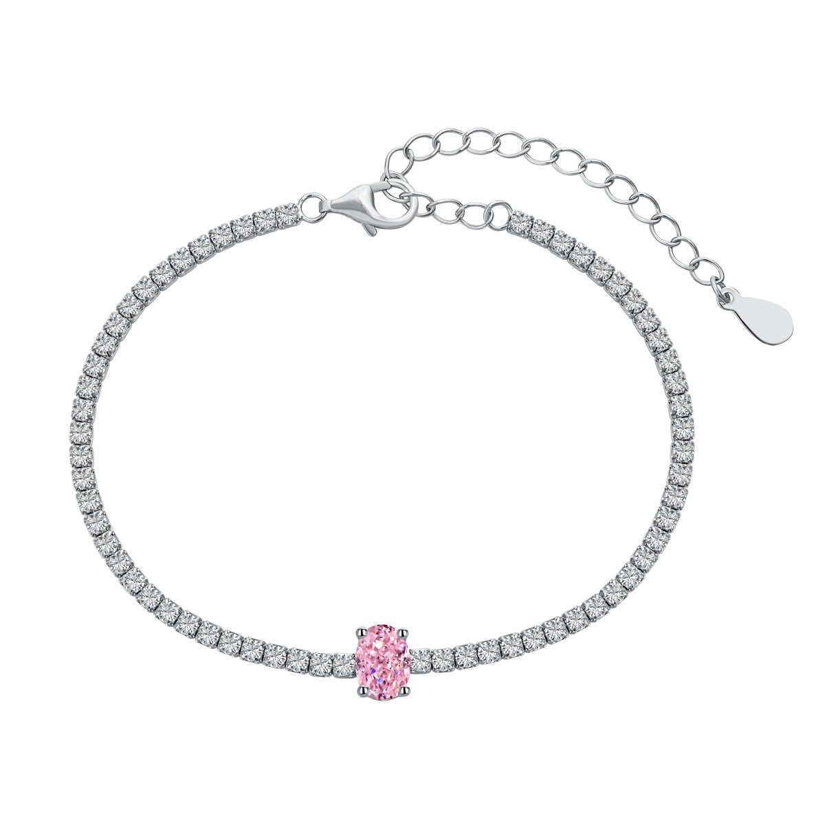 [ELAN LUXE]0.75 Carat Exquisite Oval Cut Daily Bracelet