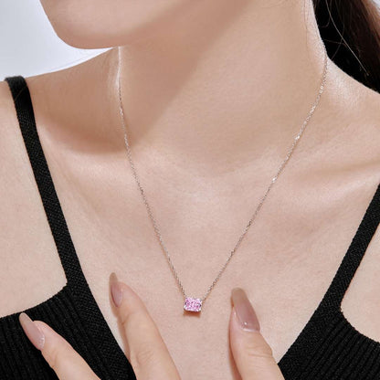 [ELAN LUXE]Luxurious Square Shape Colorful Necalack