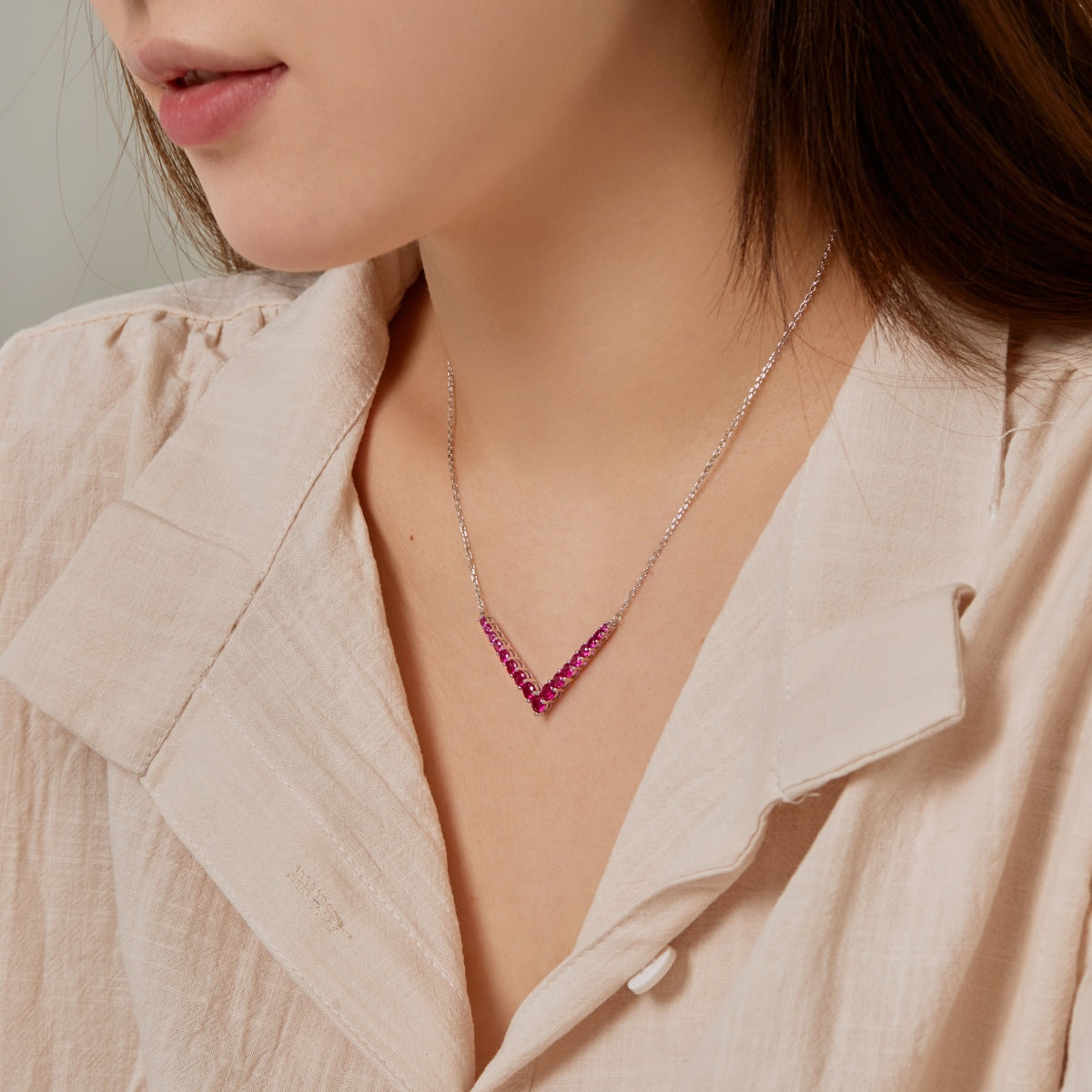 [ELAN LUXE]Ornate Round Cut Necklace