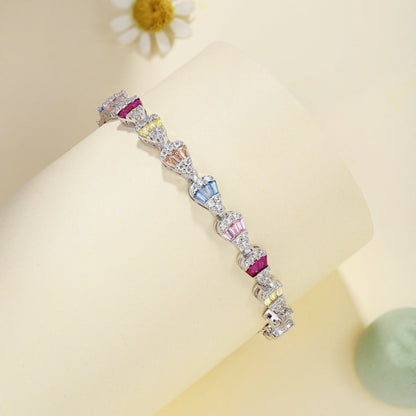 [ELAN LUXE]Radiant Water Drop Shape Daily Bracelet