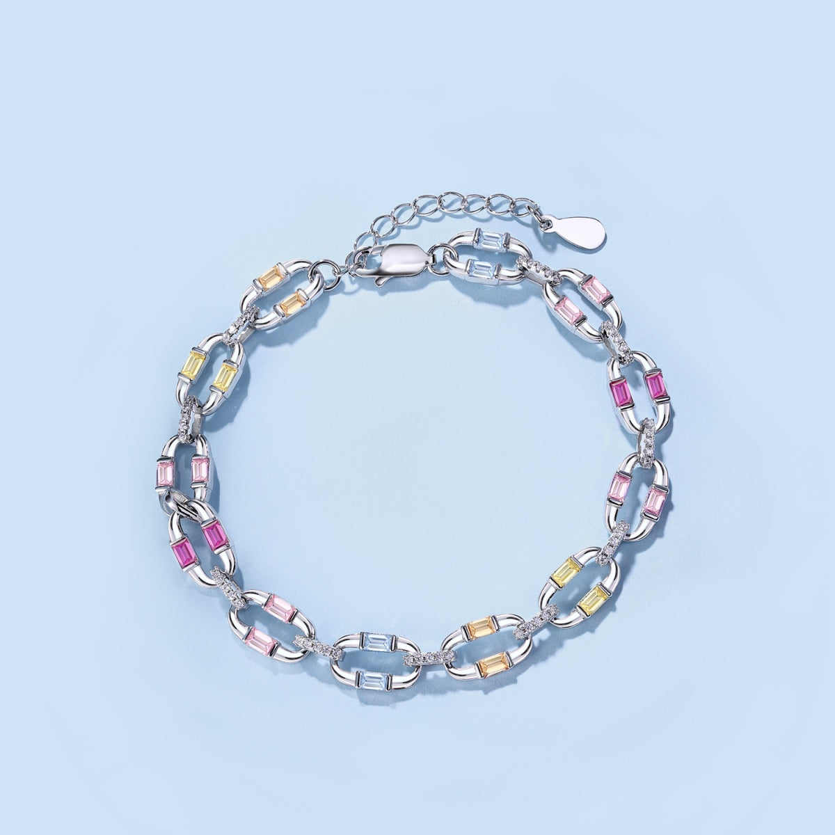 [ELAN LUXE]Dazzling Colorful Daily Bracelet