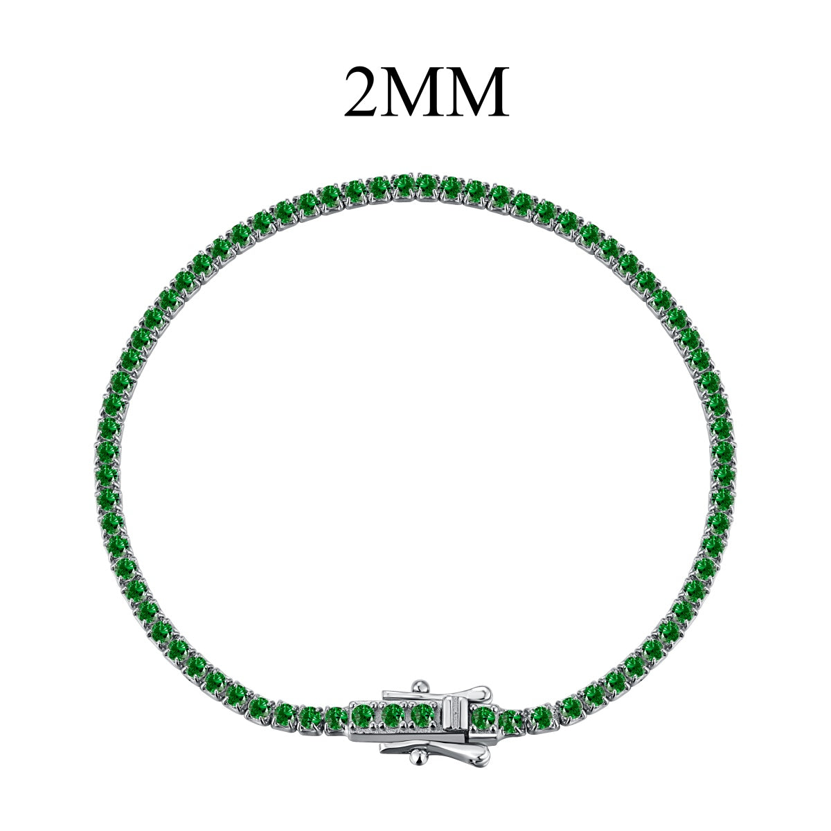 [ELAN LUXE]Radiant Colorful Round Cut Party Bracelet