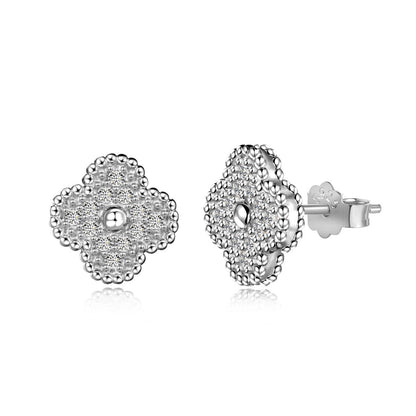 [ELAN LUXE]Four Leaf Clover Fashion Earrings