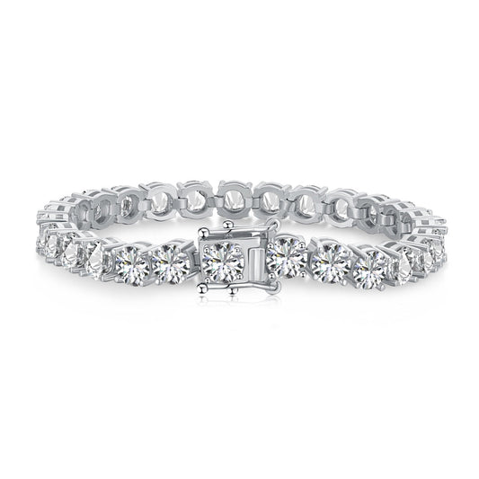[ELAN LUXE]0.75 Carat Dazzling Round Cut Wedding Bracelet