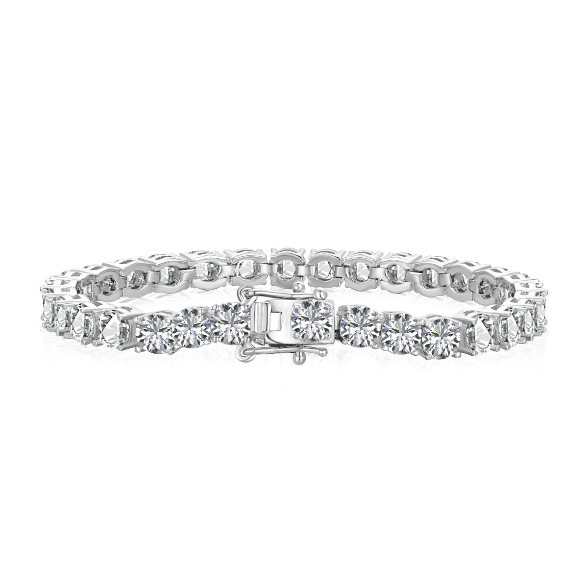 [ELAN LUXE]Ornate Sparkling Round Cut Wedding Bracelet