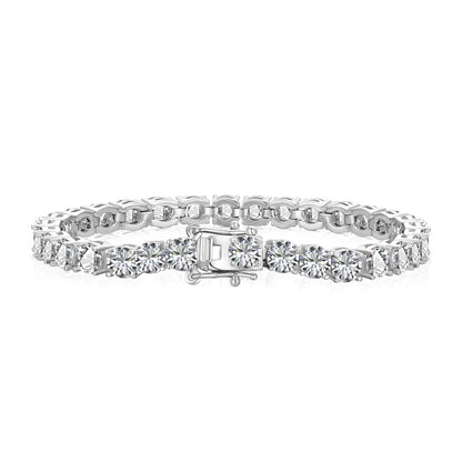 [ELAN LUXE]Ornate Sparkling Round Cut Wedding Bracelet