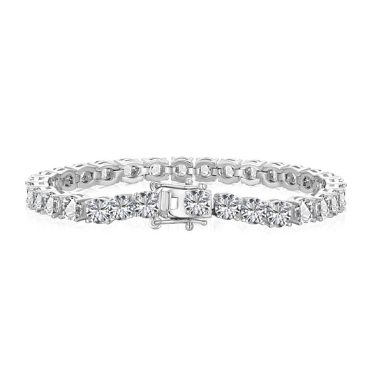 [ELAN LUXE]Ornate Sparkling Round Cut Wedding Bracelet