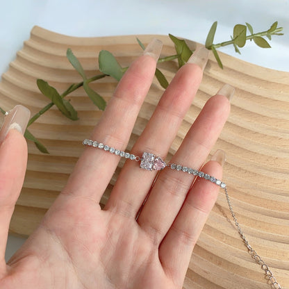 [ELAN LUXE]Dazzling Unique Multi Shape Lover Bracelet
