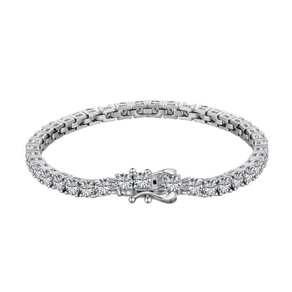 [ELAN LUXE]Luxurious Ornate Round Cut Tennis Bracelet