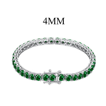 [ELAN LUXE]Radiant Colorful Round Cut Party Bracelet
