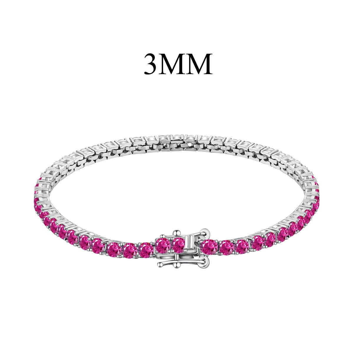 [ELAN LUXE]Radiant Colorful Round Cut Party Bracelet