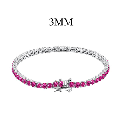 [ELAN LUXE]Radiant Colorful Round Cut Party Bracelet