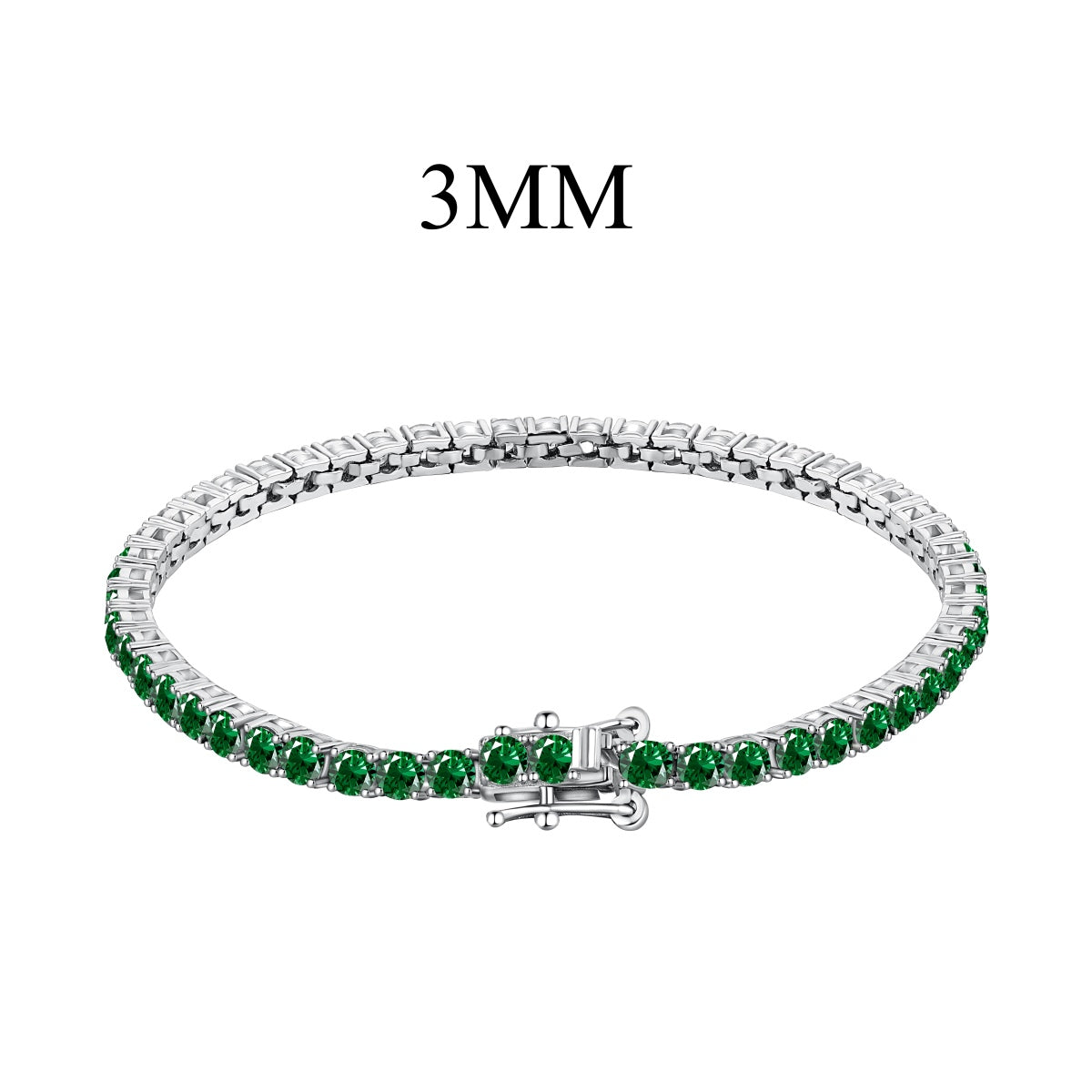 [ELAN LUXE]Radiant Colorful Round Cut Party Bracelet