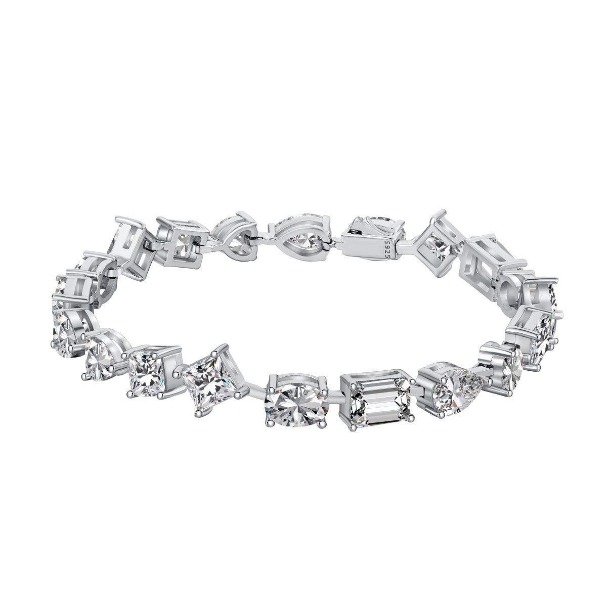 [ELAN LUXE]Unique Exquisite Multi Cut Daily Bracelet