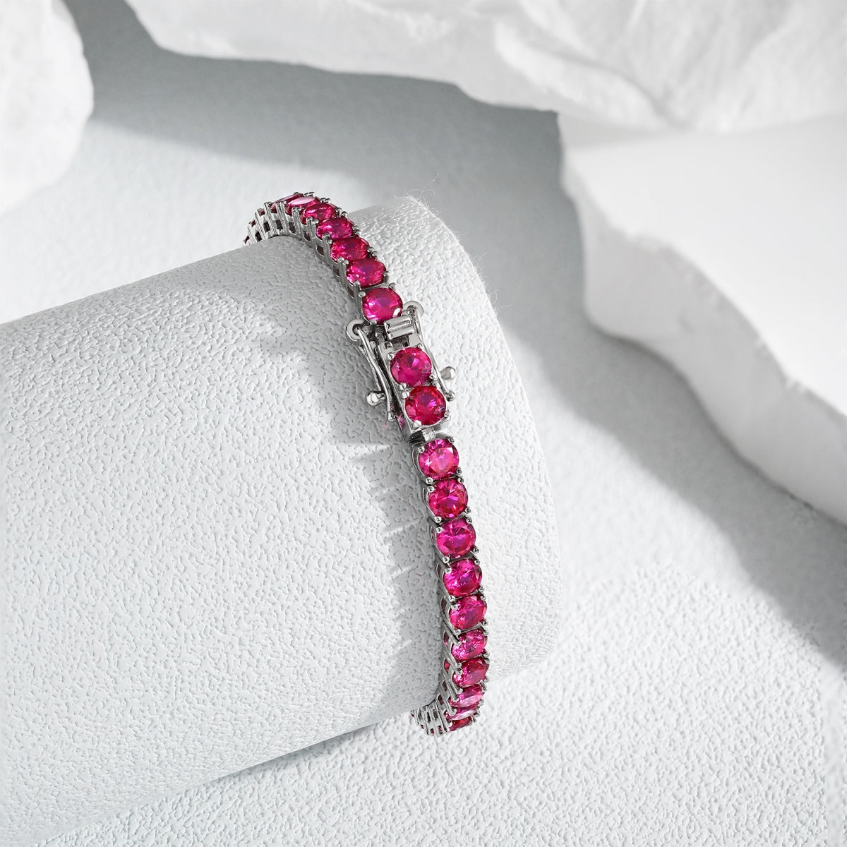 [ELAN LUXE]Radiant Colorful Round Cut Party Bracelet