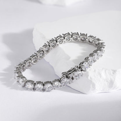 [ELAN LUXE]0.75 Carat Dazzling Round Cut Wedding Bracelet