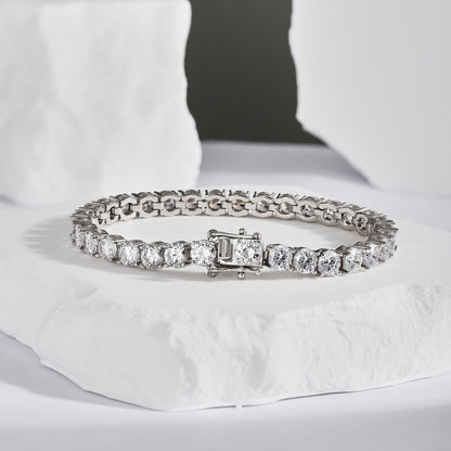 [ELAN LUXE]Ornate Sparkling Round Cut Wedding Bracelet