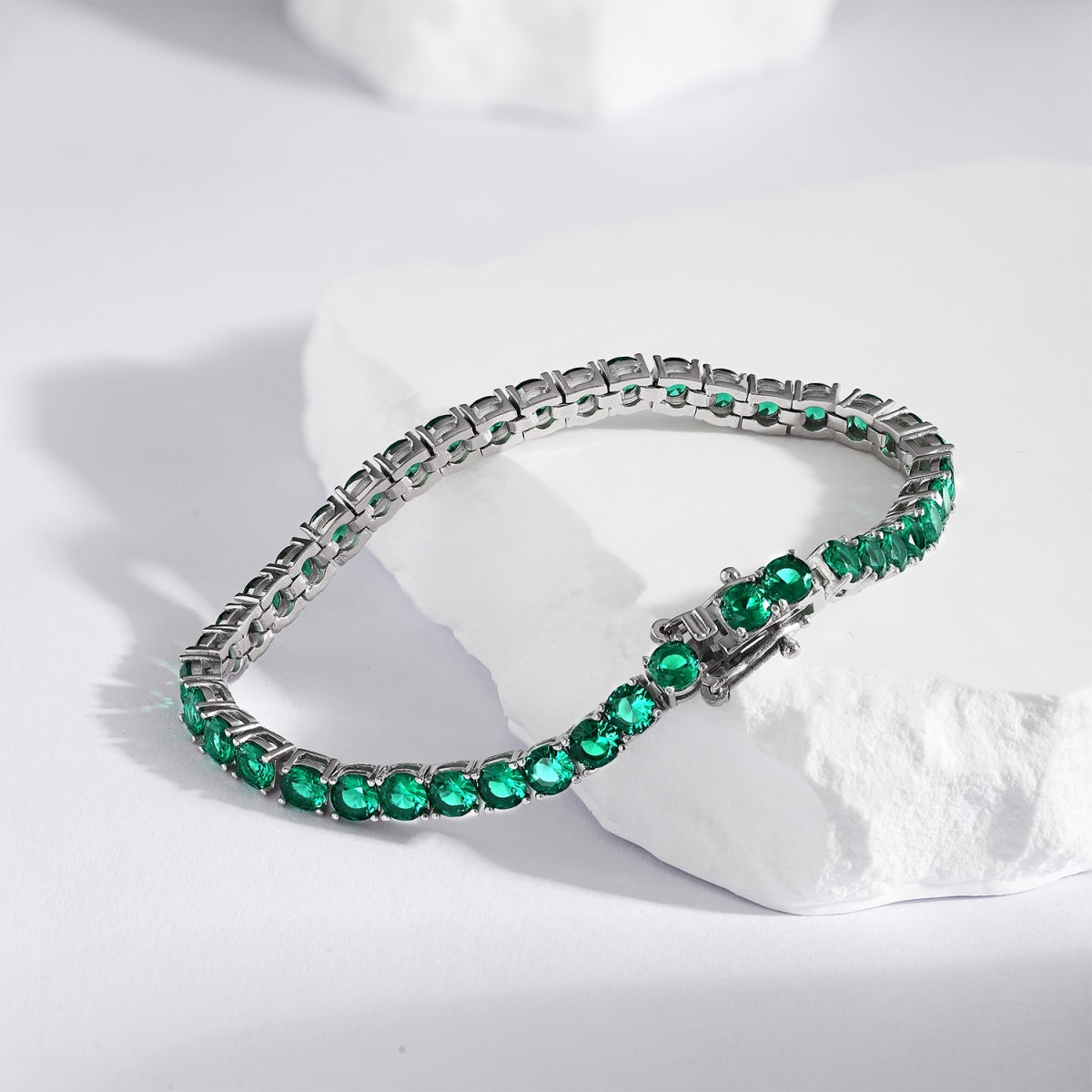 [ELAN LUXE]Radiant Colorful Round Cut Party Bracelet