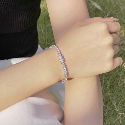 [ELAN LUXE]Radiant Colorful Round Cut Party Bracelet