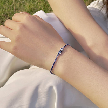 [ELAN LUXE]Radiant Colorful Round Cut Party Bracelet