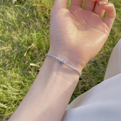 [ELAN LUXE]Radiant Colorful Round Cut Party Bracelet