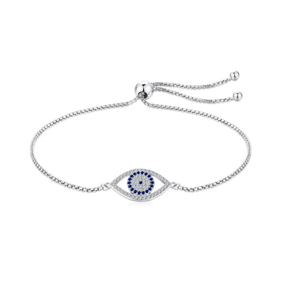 [ELAN LUXE]Dazzling Eye Shape Necklace
