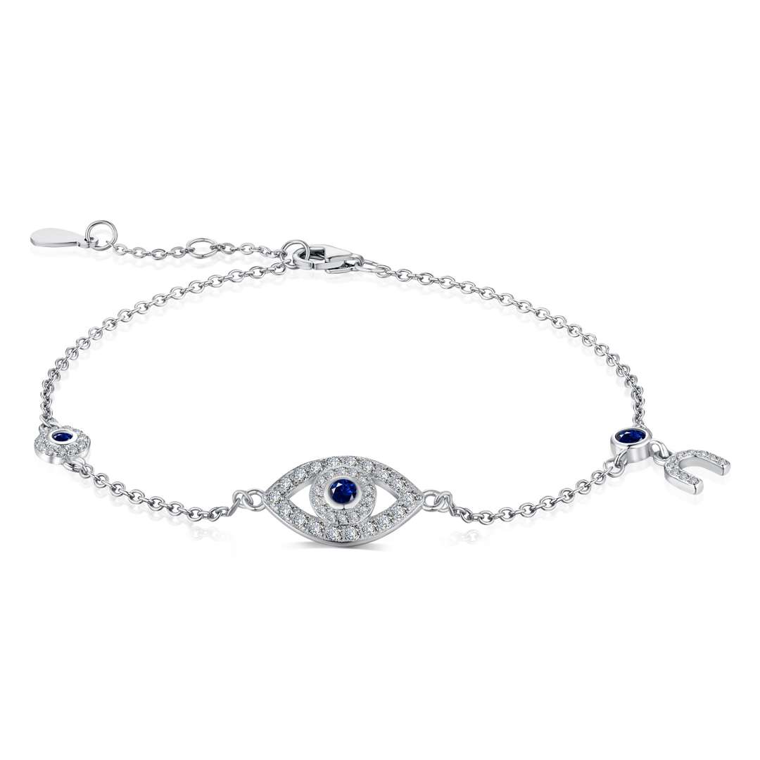 [ELAN LUXE]Dainty Eye Shape Necklace